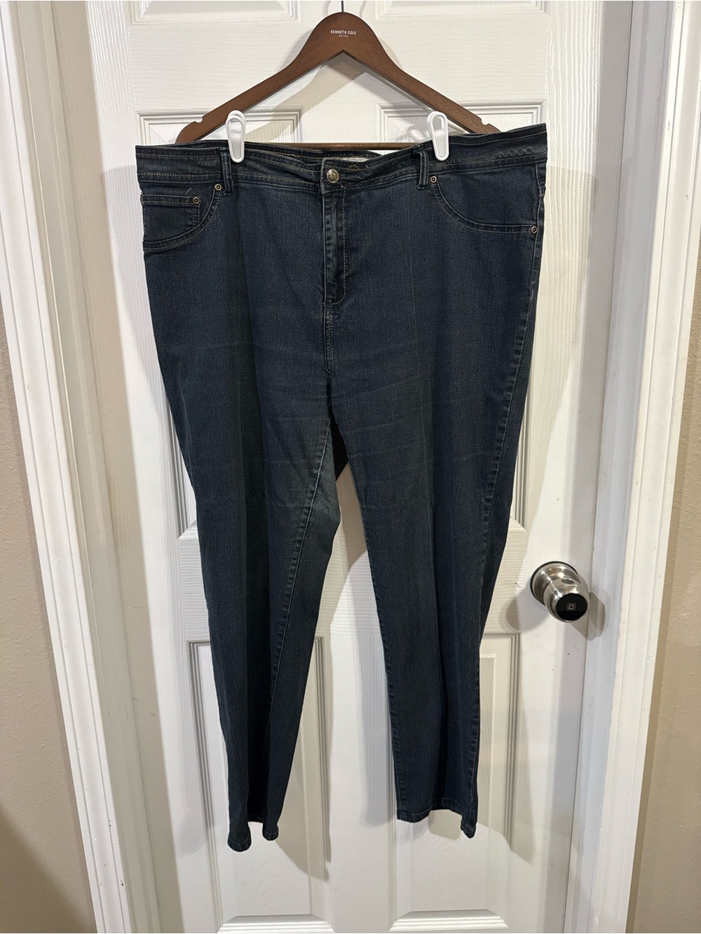 I.Q. & Company Women’s Plus Size 22W Denim Blue Jeans